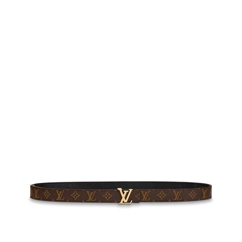 lv belt monogram brown|20mm reversible belt monogram.